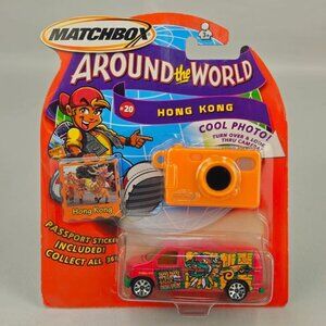 Rare Matchbox Around the World #24 Hong Kong Diecast Car (K241) NIB W/Camera